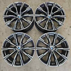 4x 20 Zoll BMW Original X5 G05 X6 G06 Alufelgen SternM740- 8071996-M Felgen - Bild 1 von 6