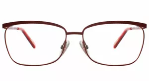 Hugo Boss 0420 XA0 SHINY RED METAL Eyeglasses Frame 55-15-135 ITALY RX ITALY NEW - Picture 1 of 2