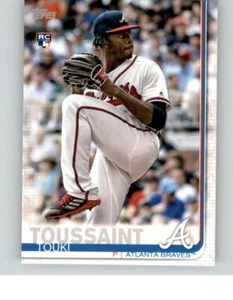 2019 Topps Mini On Demand TOUKI TOUSSAINT Base Card Braves Rookie RC #61 - Bild 1 von 1