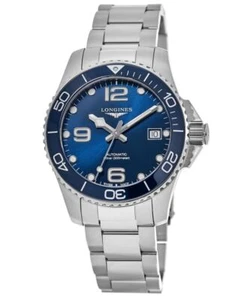 New Longines HydroConquest Automatic 39mm Blue Dial Men's Watch L3.780.4.96.6 - Picture 1 of 3