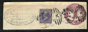 Sc #231 Interesting Expo Piece w/ Duplex Cancel 2 Cent Columbian 1893 US 65F12 - Picture 1 of 3
