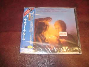 MOODY BLUES DESERVES FAVOUR JAPAN OBI JEWEL CASE TREMENDOUSLY RARE AUDIOPHILE CD - Picture 1 of 1