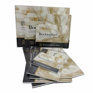 bockingford rough surface watercolour paper pad spiral or glued pads - Picture 1 of 18