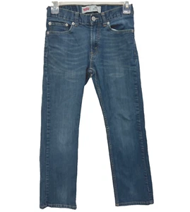 Levi's Jungen 505 normal gerades Bein Jeans, mittlere Waschung, 12 S (Maße 24"X24) - Bild 1 von 4