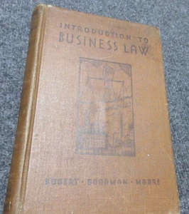 Business Law BOBERT 1934 Canton MCK Library OH intro  6 - Bild 1 von 17
