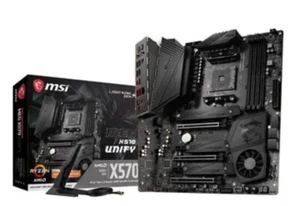 MSI MEG X570 UNIFY AM4 2.5 Gbit LAN Wi-Fi6 11ax 11ac BT5 CPU Socket AM4 ATX Nuevo - Imagen 1 de 1