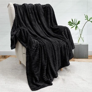 Soft Fleece Blanket Lightweight Pattern Throw for Couch Sofa Bed Chair Bedspread - Picture 1 of 109