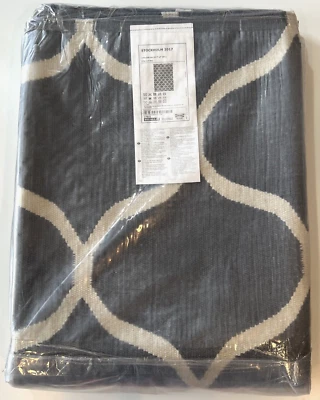 Alfombra Ikea STOCKHOLM 2017 Hecha a Mano 100% Lana 5' 7" × 7' 10" Patrón Red Gris Nueva Foto 1 de 4