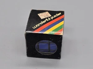 NOS Rare Original 1978 Rubiks Cube 3x3 Wonderful Puzzler In Box - Picture 1 of 4