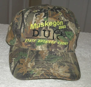 Muskegon Ducks Unlimited, DU Baseball Cap, Camouflage, guter Zustand - Bild 1 von 5