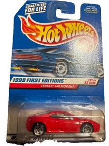 ๐ Hot Wheels 1999 Red Ferrari 360 Modena (1st) Editions Sports Car ๐ - Picture 1 of 1