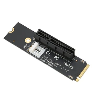 Riser Card NGFF To PCIE M.2 To PCIE 4X Anti Interference Ability Guaranteed NEW - Afbeelding 1 van 12