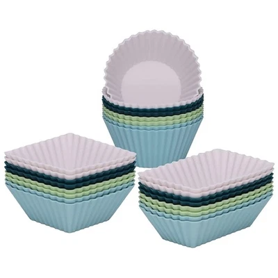24 Pack Thick and Soft Baking Cups for Various Treats Baking Liner Case - Image 1 of 4