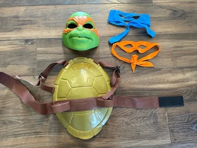 Teenage Mutant Ninja Turtles Costume Shell shield & Face Mask Cosplay Halloween - Image 1 of 4