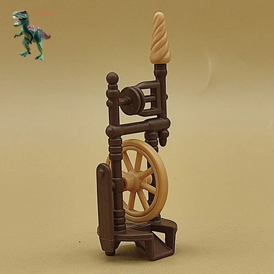 Playmobil rouet-roue à fil-servante médiévale-paysanne-La Belle au bois dormant - Photo 1/2