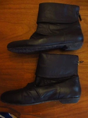 CHINESE LAUNDRY Cuero Negro Talla 7.5 Botines Cortos Z Nueva Vida Nuevos Foto 1 de 4