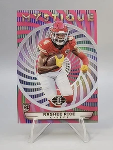 2023 Panini Illusions - Mystique Rashee Rice #29 Pink 111/399 (RC) 🏆 Chiefs - Picture 1 of 2
