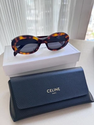 Céline Arc de Triomphe 豹纹框架金色标志 CL40194 — 第 1/4 张图片
