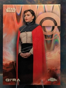 2025 Topps Chrome Star Wars QI'RA - Wave Refractor #150  - Picture 1 of 6
