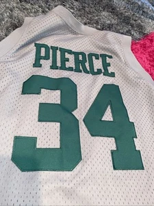 PAUL PIERCE Nike Boston Celtics Throwback Jersey Rewind VTG 2004 St Patrick’s L - Picture 1 of 10