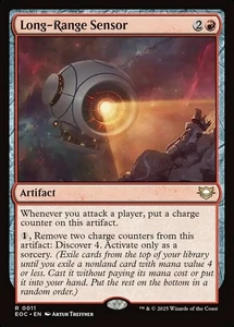 x1 Long-Range Sensor R MTG Commander: Edge of Eternities M/NM, English - Picture 1 of 1