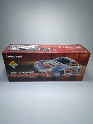 VINTAGE RADIO SHACK 49 MHz RADIO CONTROLLED R/C PORSCHE 911 RACER-49 NOS - Image 1 of 4