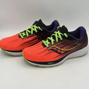 Size 9 Women’s SAUCONY Vizipro Guide 9 Running Shoes NEON Athletic S10654-66 - Picture 1 of 9