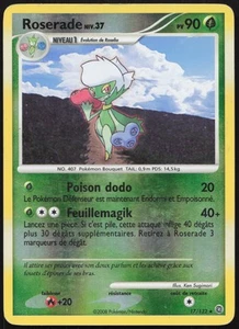 Pokemon Karte Roserade 17/132 Reverse Secret Wonders Französisch - Bild 1 von 2