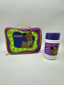 Vintage Scooby-Doo Soft Side Kunststoff Brotdose MIT THERMOS - Bild 1 von 8
