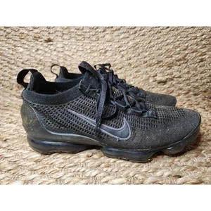 Nike Air VaporMax 2021 FK Flyknit Herren Größe 11,5 Schwarz Anthrazit Sportschuhe - Bild 1 von 11