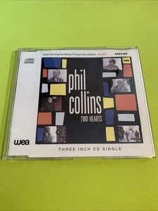 Phil Collins - Two Hearts (CD mini, 1988) 2 TRK IMPORT *RARE* NM - Picture 1 of 4