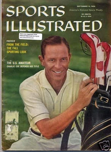 1959 9/14 Sports Illustrated magazine golf US Amateur Charlie Coe VG - Picture 1 of 1