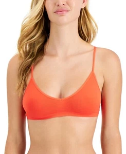 JENNI Women's Light Support Bralette Papaya Punch Medium M - Picture 1 of 3