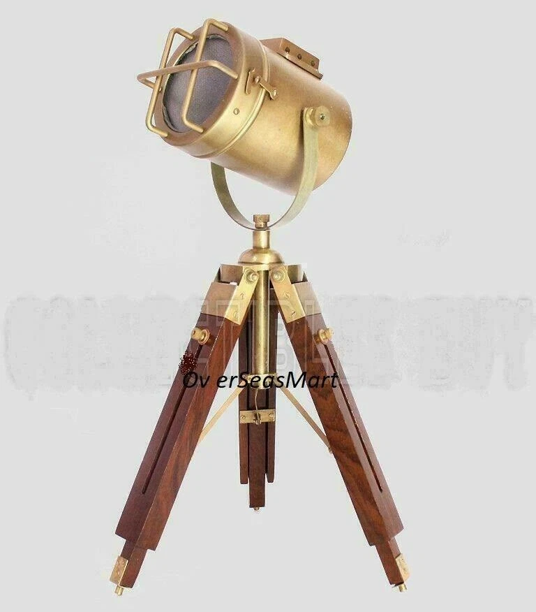 Mini Lámpara de Mesa de Escritorio Pequeña Acabado Proyector Spot Light Trípode. Foto 1 de 1