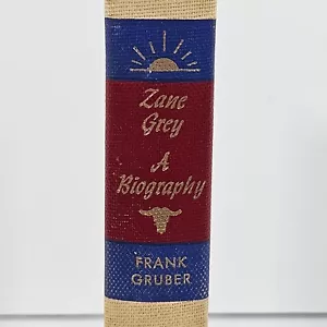 Zane Grey Biography Walter J Black First Edition Hardcover by Frank Gruber 1969 - Imagen 1 de 9