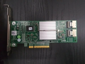 DELL H310 (LSI 9211-8i) w/2 CABLES 6Gb/s HBA IT MODE SAS2008 ZFS UNRAID FREENAS - Afbeelding 1 van 12