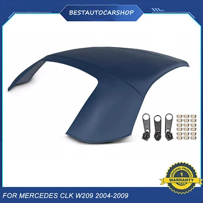 Blue Convertible Soft Top for Mercedes-Benz C209/C207/A209 CLK350 CLK320 CLK500 - Image 1 of 4