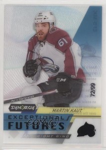 2020-21 Upper Deck Synergy Exceptional Futures Black /99 Martin Kaut Rookie RC