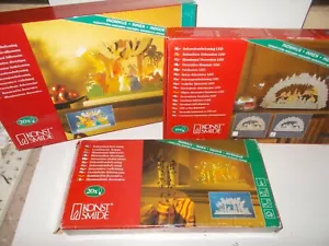 Konstsmide beleuchtete 3D-Weihnachtssilhouetten: Krippe oder Dorf: sortiert - Bild 1 von 14