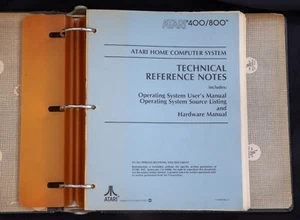 Atari 400 / 800 Technical Reference Notes (includes binder) - Bild 1 von 3