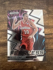  2023 2023 Panini Prizim Basketball Draft Picks  Steph Curry Fearless
