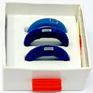 Jewels Rings Size L Swarovski Crystals 3 Colors - Picture 1 of 1