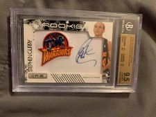 2009 ROOKIES & Stars STEPHEN CURRY RC Patch BGS 9.5 AUTO 10 GEM MINT RPA WOW! $$