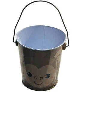 Adorable Amante de los Animales Fiesta Abeja Favor Cubo de Lata Candy Holder 4 Pulgadas Foto 1 de 4