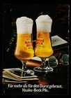 3w6550/ Alte Reklame von 1976 – HAAKE-BECK Pils – Für mehr als für den Durst...