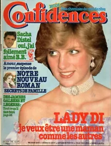 Mag Confidencias 1982: Princesa Diana _ Sacha Distel _ Alice Dona _ Zoe Chauveau - Bild 1 von 5