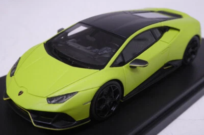 LAMBORGHINI HURACAN EVO FLUO CAPSULE 2020 VERDE SCHOCK Looksmart LS498FCD - Immagine 1 di 2
