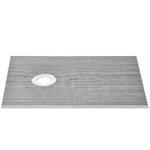 60"x38" Waterproof Shower Pan Kit Offset Drain EPS Base | Easy DIY Installation - Picture 1 of 12