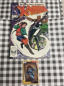 UNCANNY X-MEN #180 KITTY PRYDE STORM MOHAWK ROMITA 1984 ron lim marvel card 1991