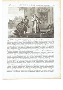 1825 San Juan de la Cruz "Saint Jean de la Croix" (Fontiveros, Ávila-Ubeda) - Foto 1 di 1